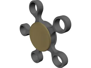 Fidget Spinner 3D Model