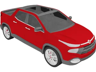 Fiat Toro 3D Model