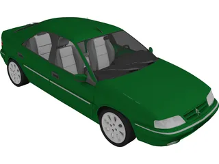 Citroen Xantia (2001) 3D Model