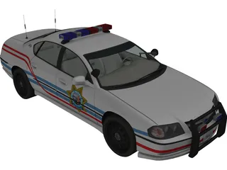 Chevrolet Impala Highway Patrol 3D Model