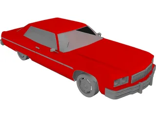 Chevrolet Caprice (1975) 3D Model