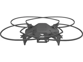 Quadrocopter Body 3D Model