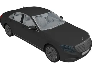 Mercedes-Benz S500 3D Model