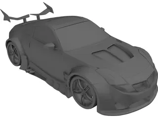 Nissan 350Z [Tuned] 3D Model