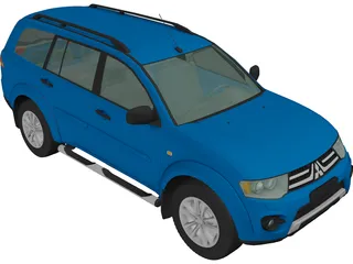 Mitsubishi Montero Sport (2013) 3D Model