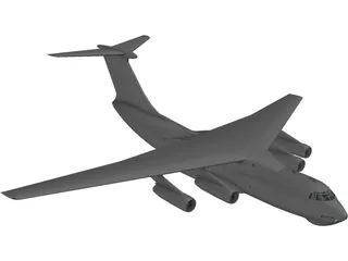 Ilyushin IL-76 Candid 3D Model