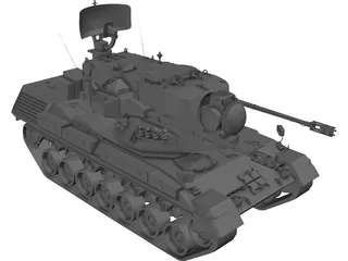 Gepard 3D Model