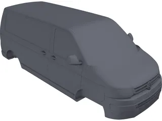 Volkswagen Transporter T5 3D Model