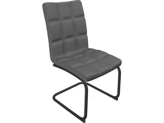 Soft Business Chair 3D Model