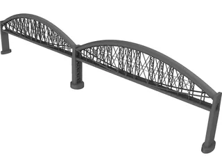 Royal Albert Bridge 3D Model