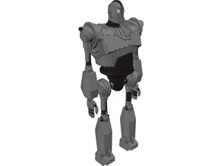 Iron Giant 3D Model