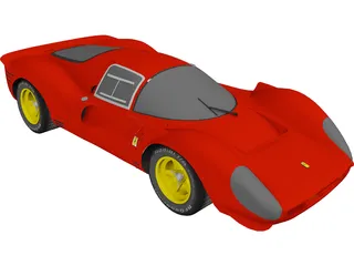 Ferrari F330 P4 (1967) 3D Model