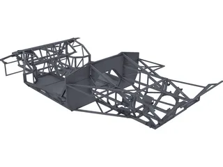 Lamborghini Diablo/Murcielago Kit-Car Chassis 3D Model