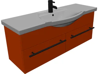 Kitchen Sink Moushan 3D Model