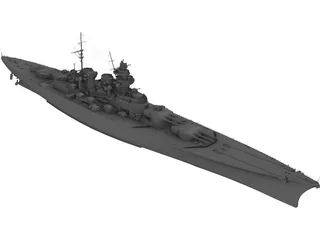SMS Grosser Kurfurst 3D Model