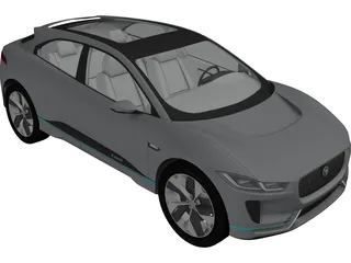 Jaguar I-Pace Concept 3D Model