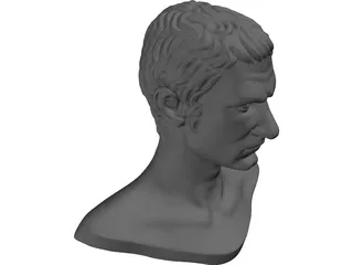 Statue of Caesar 3D Model