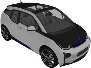 BMW i3 3D Model