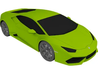 Lamborghini Huracan 3D Model
