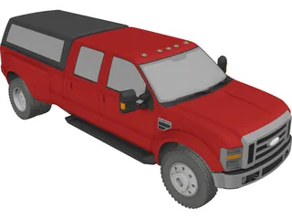 Ford F450 Super Duty 3D Model