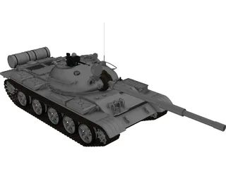 T62A 3D Model