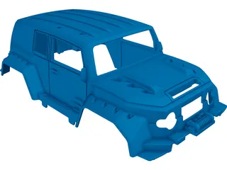 Toyota FJ Cruiser Body 3D Model