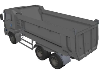 Dump Truck 3D Model