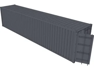 Container 40ft 3D Model