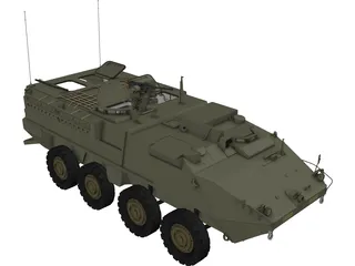 Stryker APC 3D Model