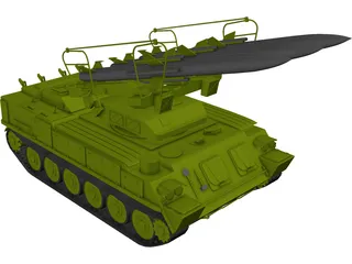 2K12 Kub 3D Model