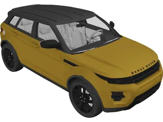 Range Rover Evoque 3D Model