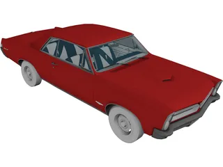 Pontiac Lemans (1965) 3D Model