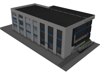 School 3D Model