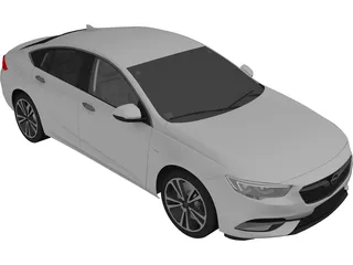 Opel Insignia (2018) 3D Model