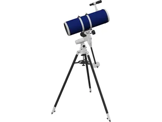 Electronic Telescope 3D Model