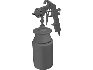 Spray Gun 3D Model