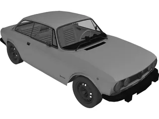 Alfa Romeo 2000 GT (1974) 3D Model