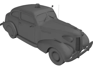 Buick Special (1937) 3D Model