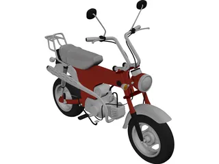 Honda CT70 (1969) 3D Model