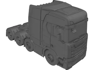 Scania S6000 3D Model