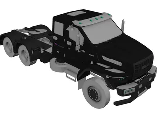 Ural Next Neo 6x4 Truck 3D Model