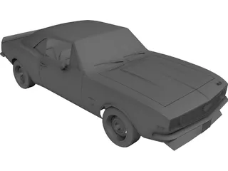 Chevrolet Camaro Z28 (1967) 3D Model