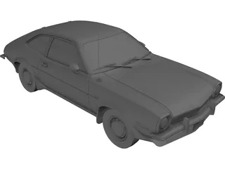 Ford Pinto Runabout (1973) 3D Model