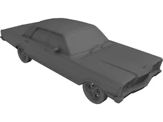 Ford Landau (1980) 3D Model