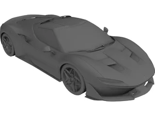 Ferrari J50 (2017) 3D Model