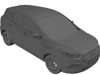 Ford Kuga (2016) 3D Model