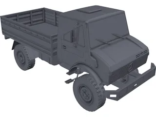 Mercedes-Benz Unimog 1300L 3D Model