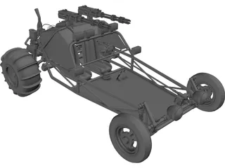 Sand Rail 3D Model