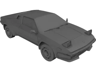 Lamborghini Jalpa (1984) 3D Model