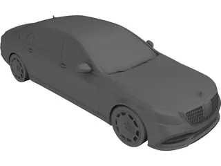 Mercedes-Maybach S 650 (2018) 3D Model